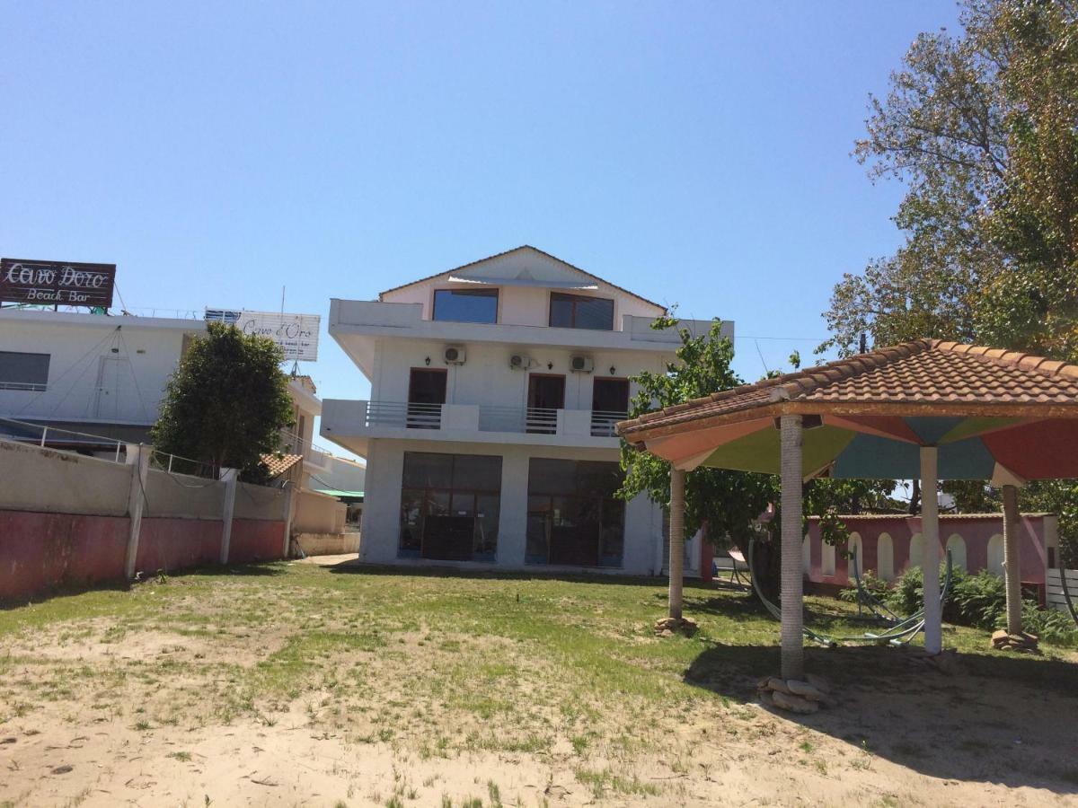 Hebes On The Beach Kavos Bagian luar foto