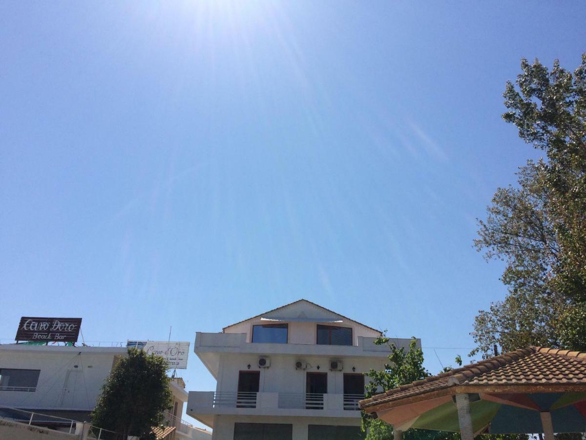 Hebes On The Beach Kavos Bagian luar foto